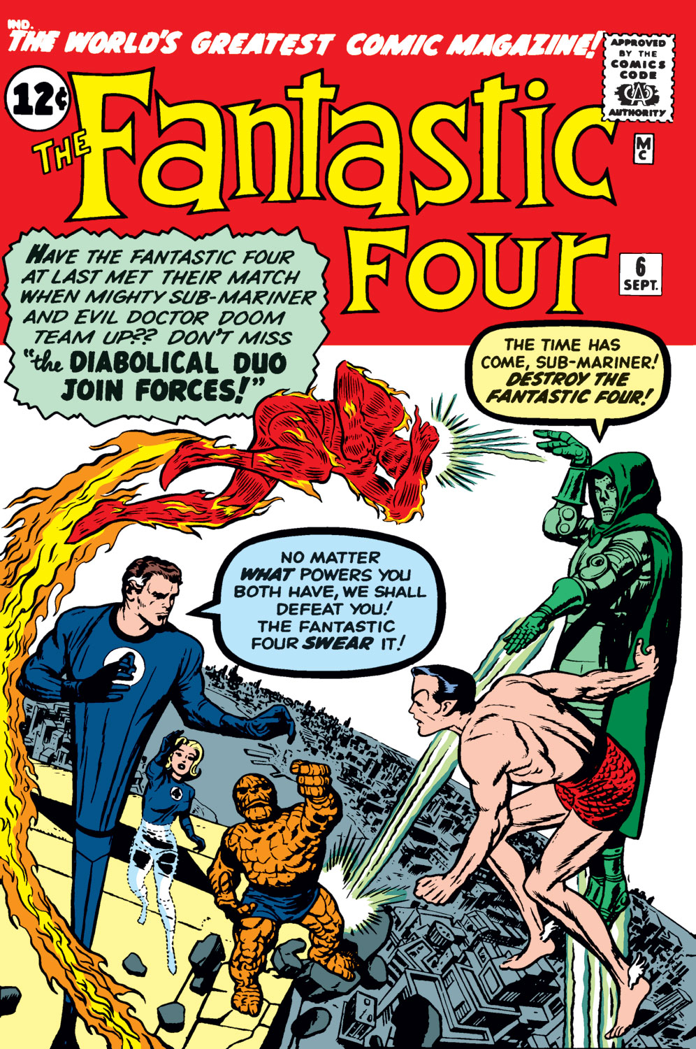 Fantastic Four #6 (September&nbsp;1962)